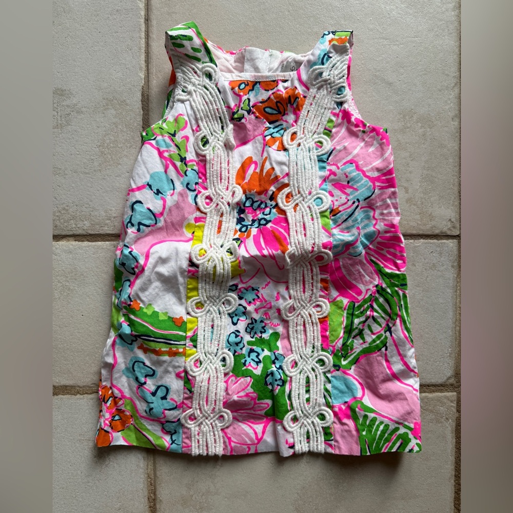Lilly Pulitzer for Target Pink and Green Casual Dress